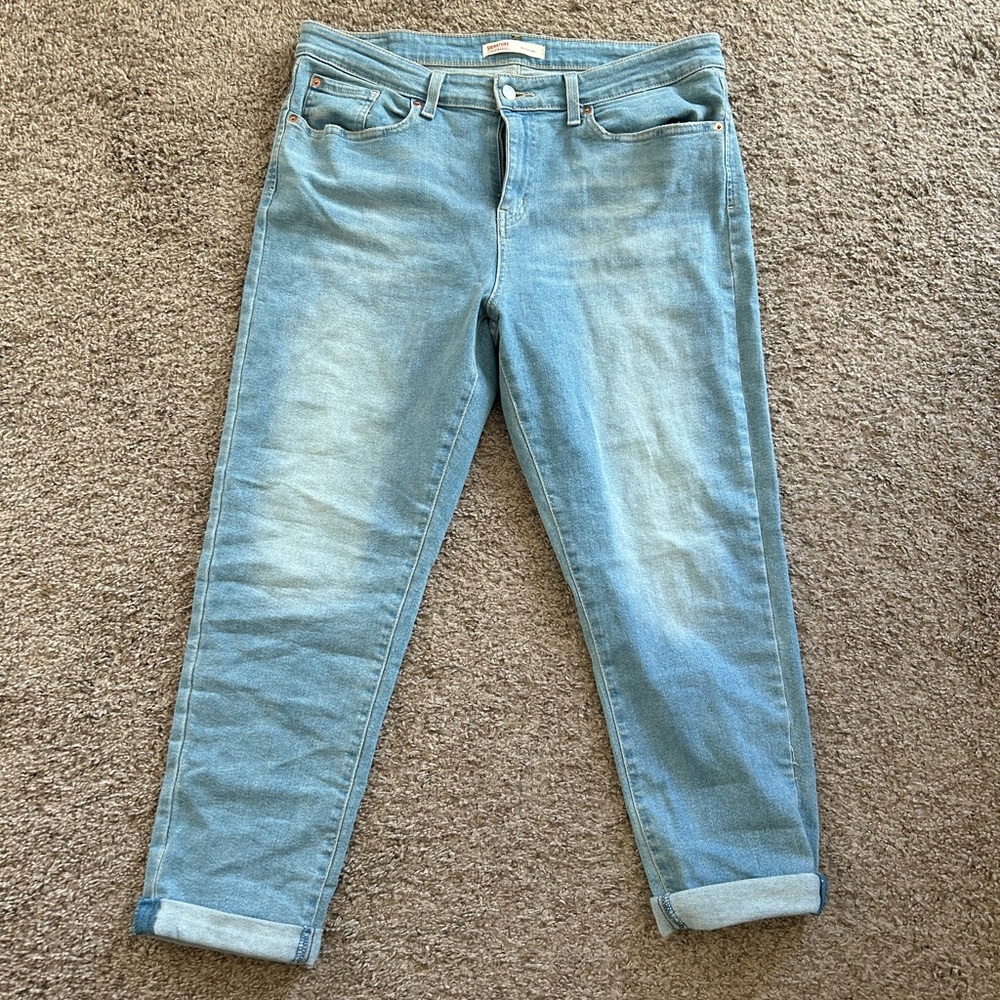 Capri boyfriend jeans